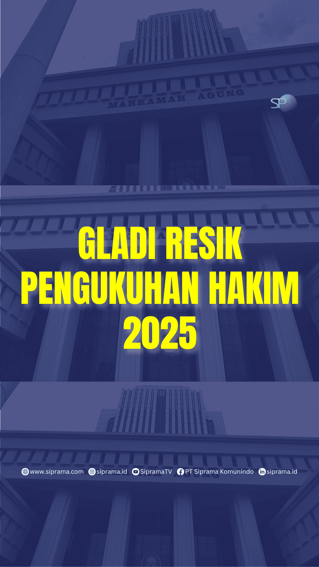 Gladi Resik Pengukuhan Hakim 2025